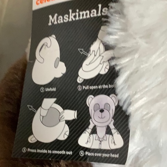 Eagle 🦅 Maskimals Oversize Plush Mask Dan Dee Big Greeter Heads EAGLE - Picture 3 of 4